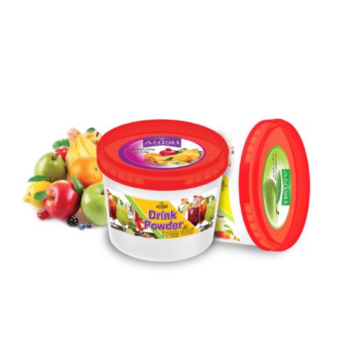 تصویر  پودر نوشیدنی سطلی(توت فرنگی)